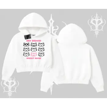 Kitti Sweet Mini Logo Baskılı Oversize Tshirt