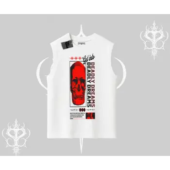 Kolsuz Tshirt Deadly Dreams Skull Redcore Street Manifest