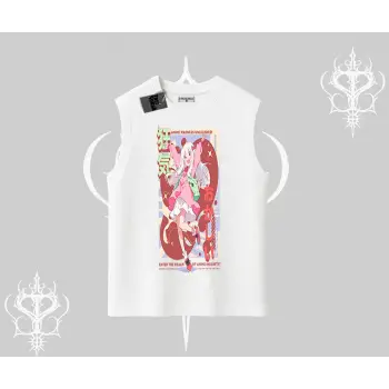 Kolsuz Tshirt Madness Unleashed Anime Girl Baskılı