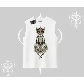 Kolsuz Tshirt Sword Knight Skull Impossible Street Creed