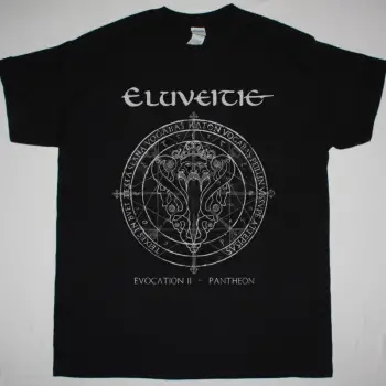 LACUNA COIL LOGO NEW BLACK T-SHIRT ÖN BASKILI