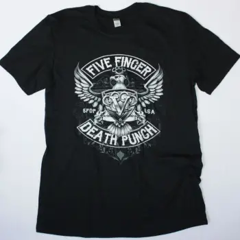 LAIBACH LOGO NEW BLACK T-SHIRT ÖN BASKILI