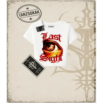 LAST SIGHT Kadın Baby Tee