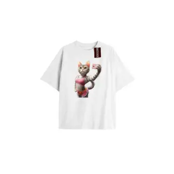 Learn Baskılı Oversize Kalıp Unisex T-shirt