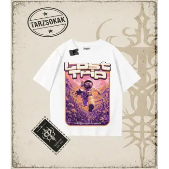 LOST TRIP Oversize Unisex Tişört
