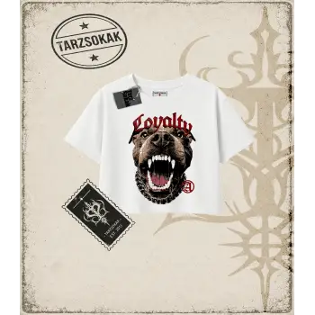 LOYALTY Kadın Crop Tişört