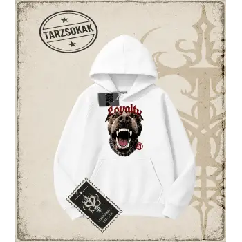 LOYALTY Oversize Unisex Kapşonlu Sweatshirt