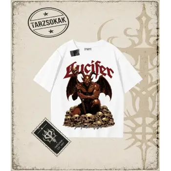 LUCIFER Oversize Unisex Tişört