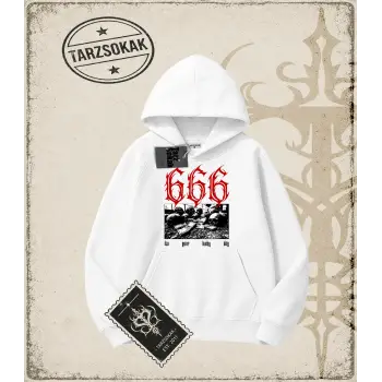 LUCKYDAY Oversize Unisex Kapşonlu Sweatshirt