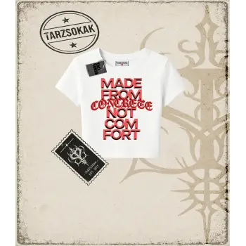 MADE FROM CONCRETE Kadın Baby Tee