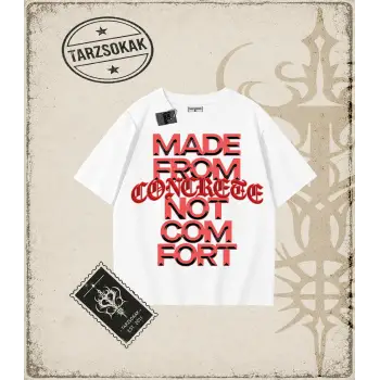MADE FROM CONCRETE Oversize Unisex Tişört