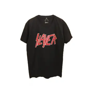 MAVİ Unisex Rock Müzik Slayer Siyah Tshirt DSSA6654