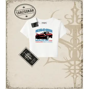 MAZDA RX7 Kadın Baby Tee
