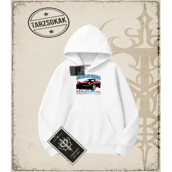 MAZDA RX7 Oversize Unisex Kapşonlu Sweatshirt