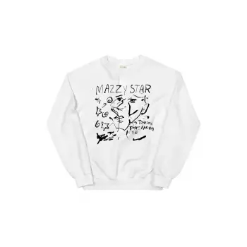 Mazzy Star Sweatshirt Beyaz