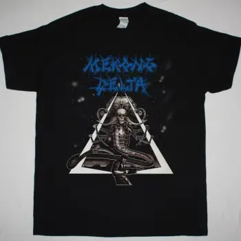 MESHUGGAH 5 FACES NEW BLACK T-SHIRT ÖN BASKILI