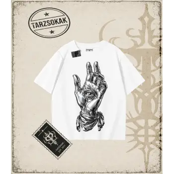 METALLIC GRAPHIC   Oversize Unisex Tişört