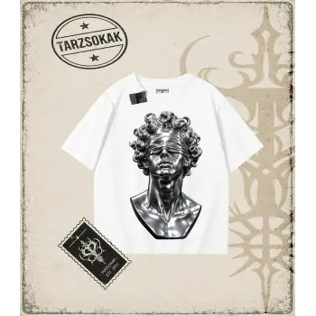 METALLIC GRAPHIC   Oversize Unisex Tişört