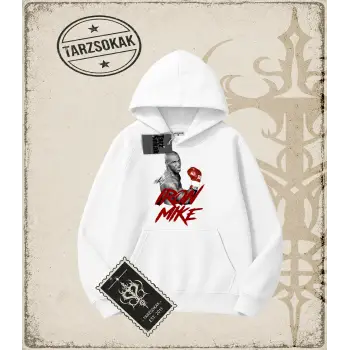 MIKE Oversize Unisex Kapşonlu Sweatshirt