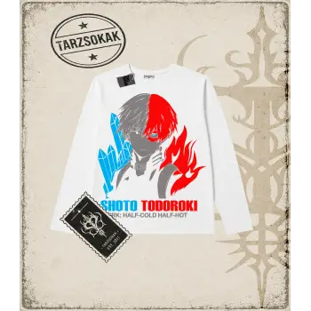 My Hero Academia Anime Baskılı Long Sleeve