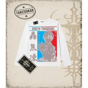 My Hero Academia Anime Baskılı Long Sleeve
