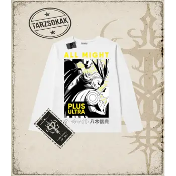My Hero Academia Anime Baskılı Long Sleeve
