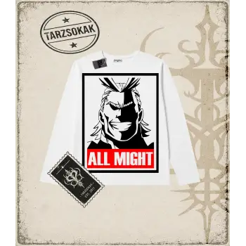 My Hero Academia Anime Baskılı Long Sleeve