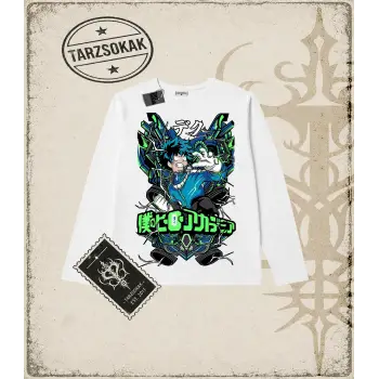 My Hero Academia Anime Baskılı Long Sleeve