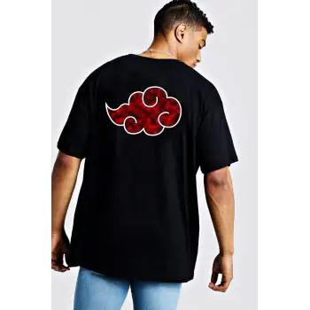 Naruto Akatsuki Oversize Tişört