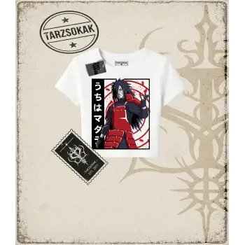 Naruto Anime Baskılı Kadın Baby Tee
