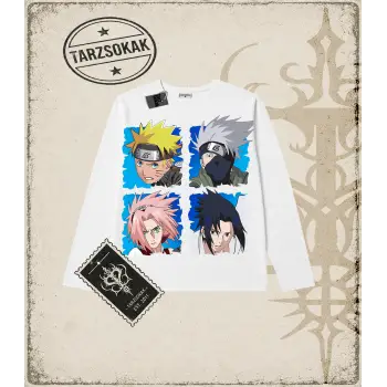 Naruto Anime Baskılı Long Sleeve