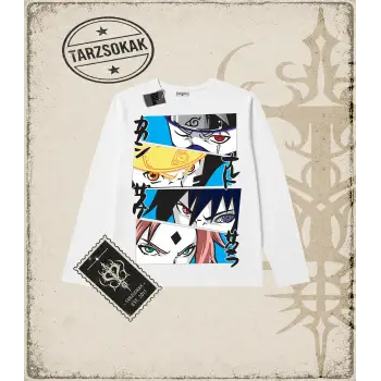 Naruto Anime Baskılı Long Sleeve
