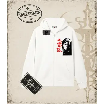 Naruto Anime Baskılı Oversize Unisex Hırka & Çeket Fermuarlı Sweatshirt