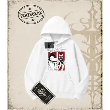 Naruto Anime Baskılı Oversize Unisex Kapşonlu Sweatshirt