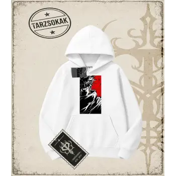 Naruto Anime Baskılı Oversize Unisex Kapşonlu Sweatshirt