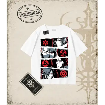Naruto Anime Baskılı Oversize Unisex Tişört
