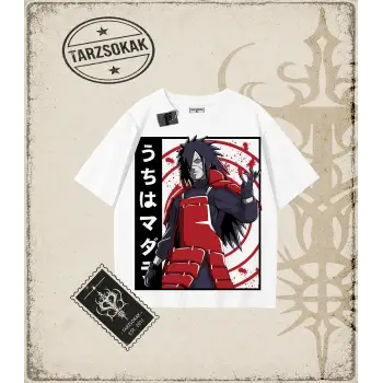 Naruto Anime Baskılı Oversize Unisex Tişört