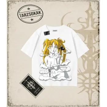 Naruto Anime Baskılı Oversize Unisex Tişört