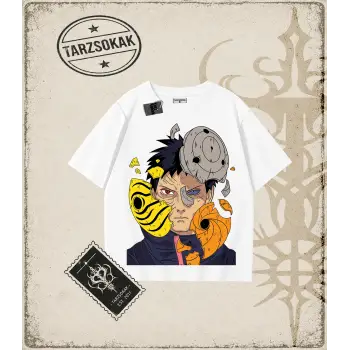 Naruto Anime Baskılı Oversize Unisex Tişört