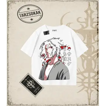 Naruto Anime Baskılı Oversize Unisex Tişört