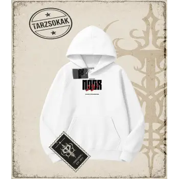 NOOR Oversize Unisex Kapşonlu Sweatshirt