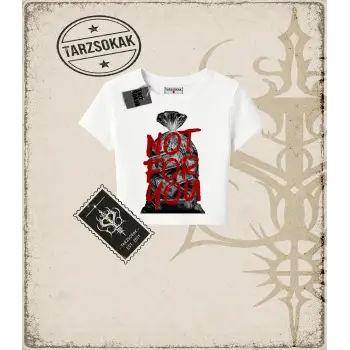 NOTFORYOU Kadın Baby Tee