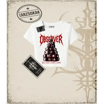 OBSERVER Kadın Baby Tee