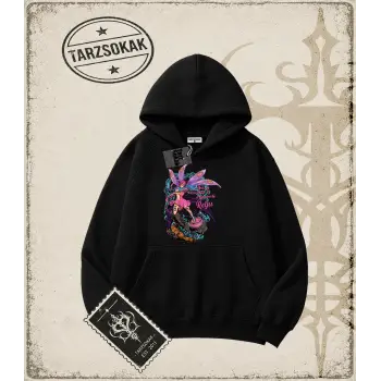 One Piece Anime Karakterleri  Oversize Unisex Kapşonlu Sweatshirt Beyaz