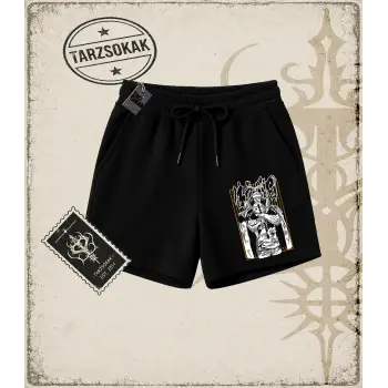 One Piece Anime Karakterleri  Unisex Şort Beyaz