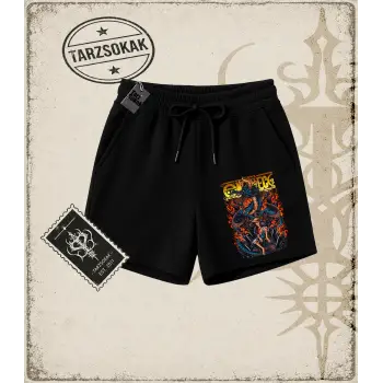 One Piece Anime Karakterleri  Unisex Şort Beyaz