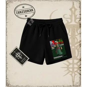 One Piece Anime Karakterleri  Unisex Şort Beyaz