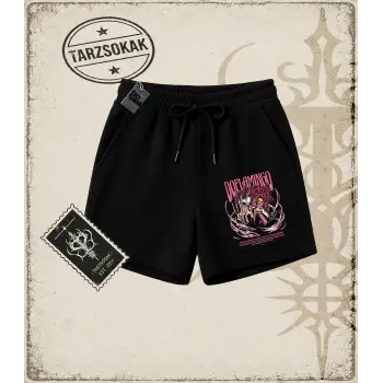 One Piece Anime Karakterleri  Unisex Şort Beyaz
