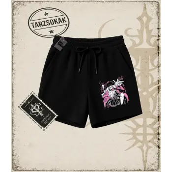 One Piece Anime Karakterleri  Unisex Şort Beyaz