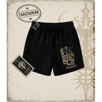 One Piece Anime Karakterleri  Unisex Şort Beyaz